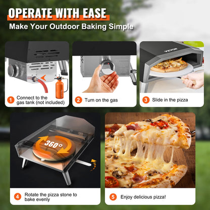 Stainless Steel Pizza Oven