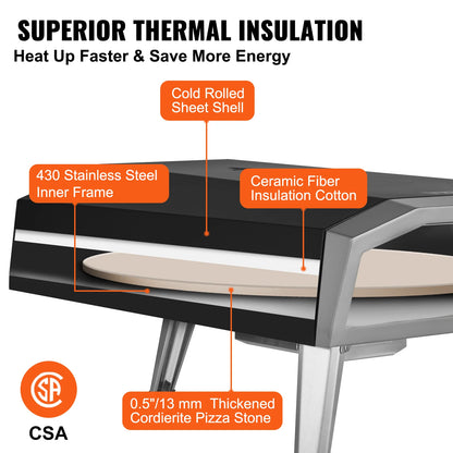 Stainless Steel Pizza Oven